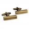 Antique Brass Beam Wedge Cufflinks Cuff Links 1.jpg